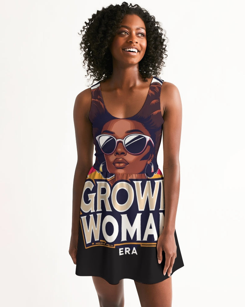 Grown Woman Era - Scoop Neck Skater Dress
